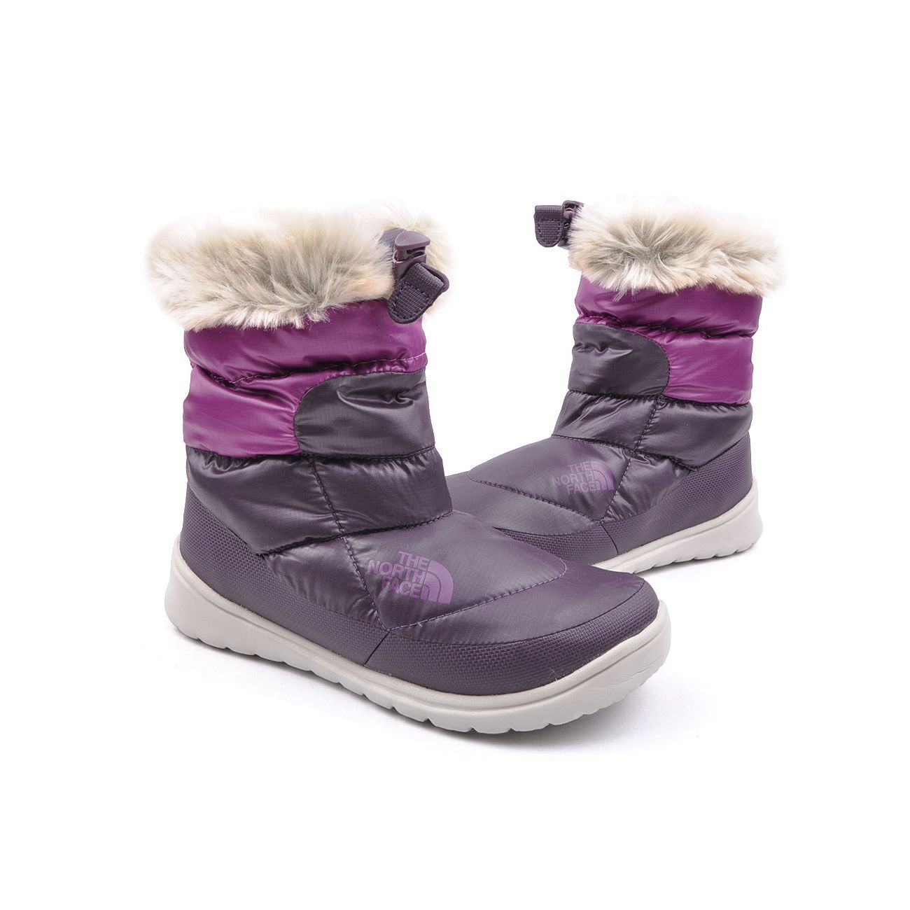 The North Face Nuptse Bootie 4 purple  AYCPA9H