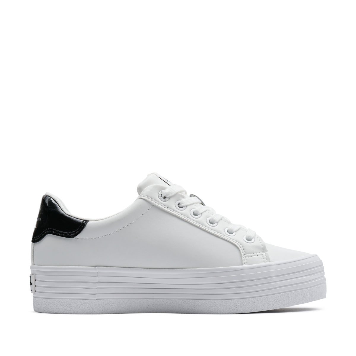 Calvin Klein Bold Vulc Flatf Lace Leather Met Дамски кецове YW0YW0139301W