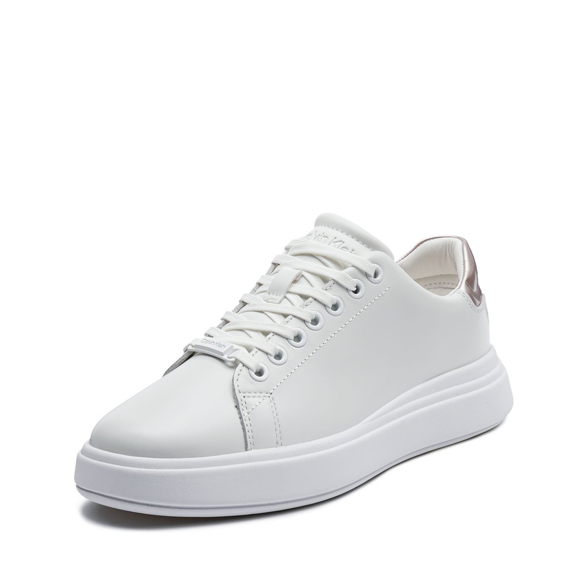 Calvin Klein Cupsole Lace Up Leather Дамски кецове HW0HW0198702Z