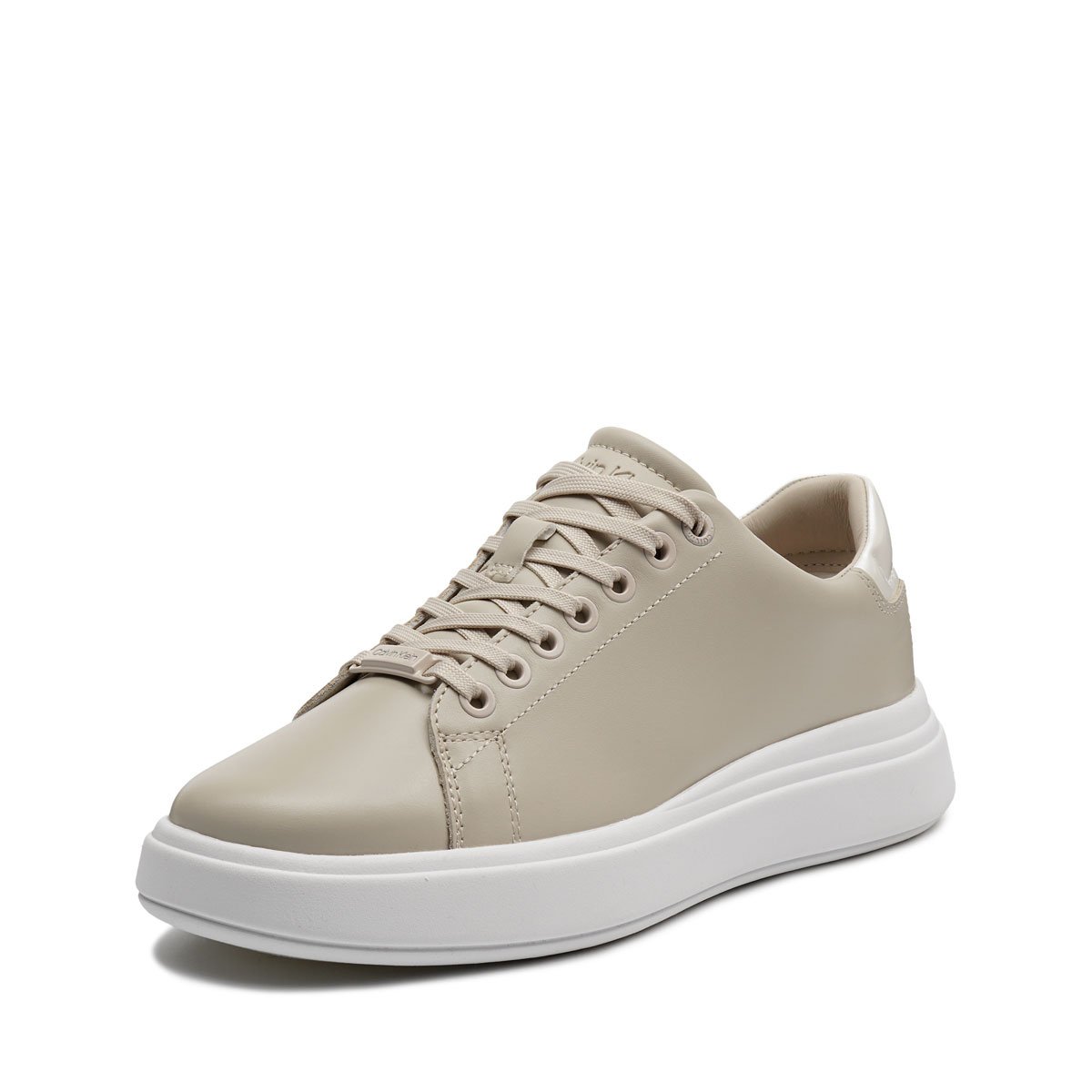 Calvin Klein Cupsole Lace Up Leather Дамски кецове HW0HW019870F9