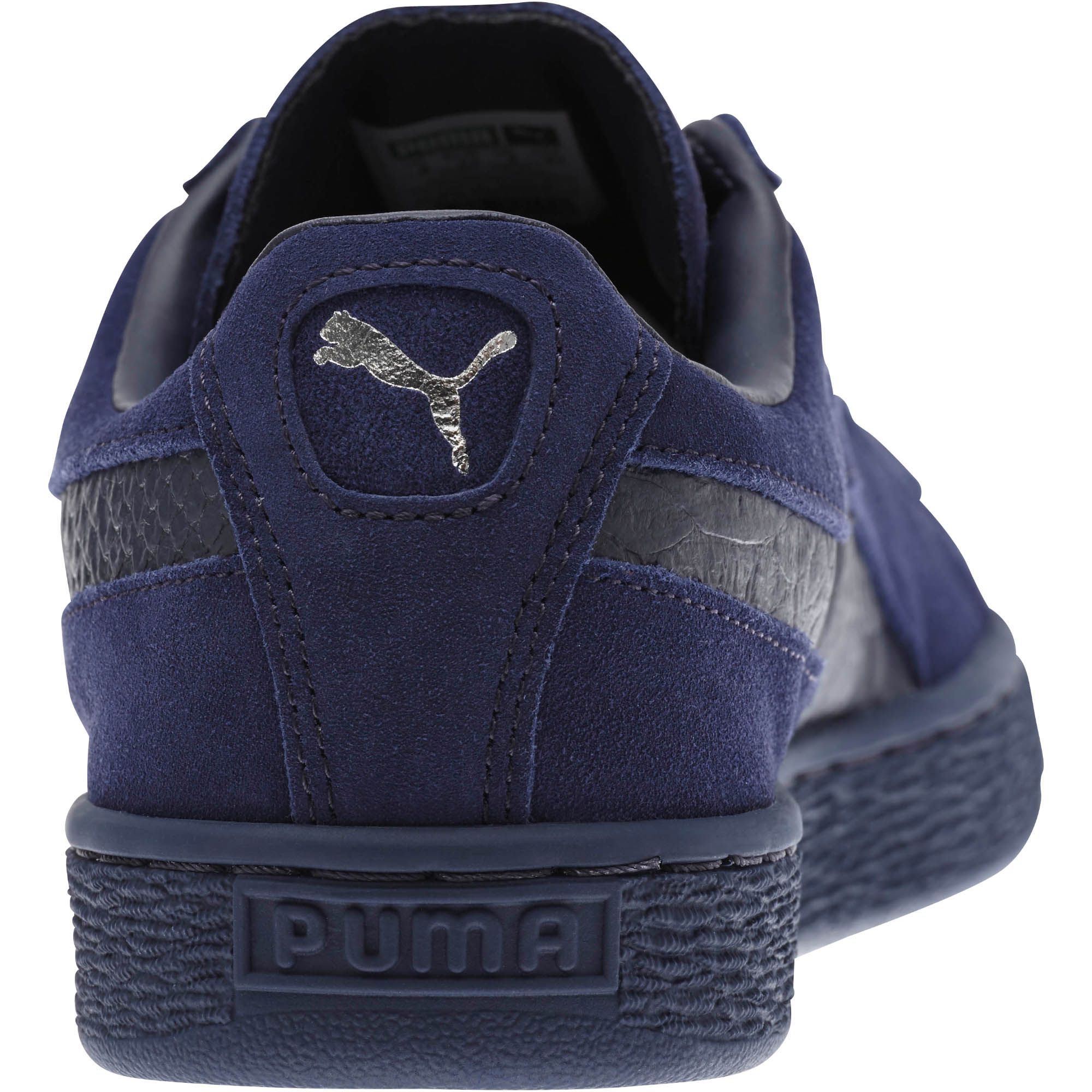 Puma Suede Mono Reptile blue  363164-04