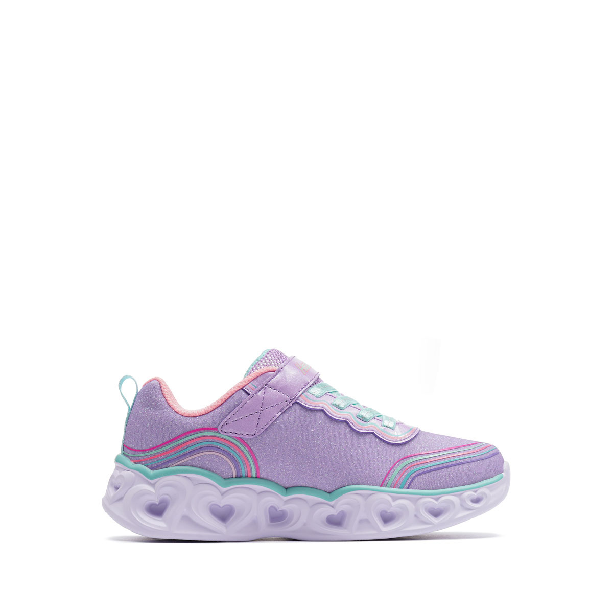 Skechers S Lights-Heart Lights-Retro Hearts Детски маратонки 302689L-LVMT