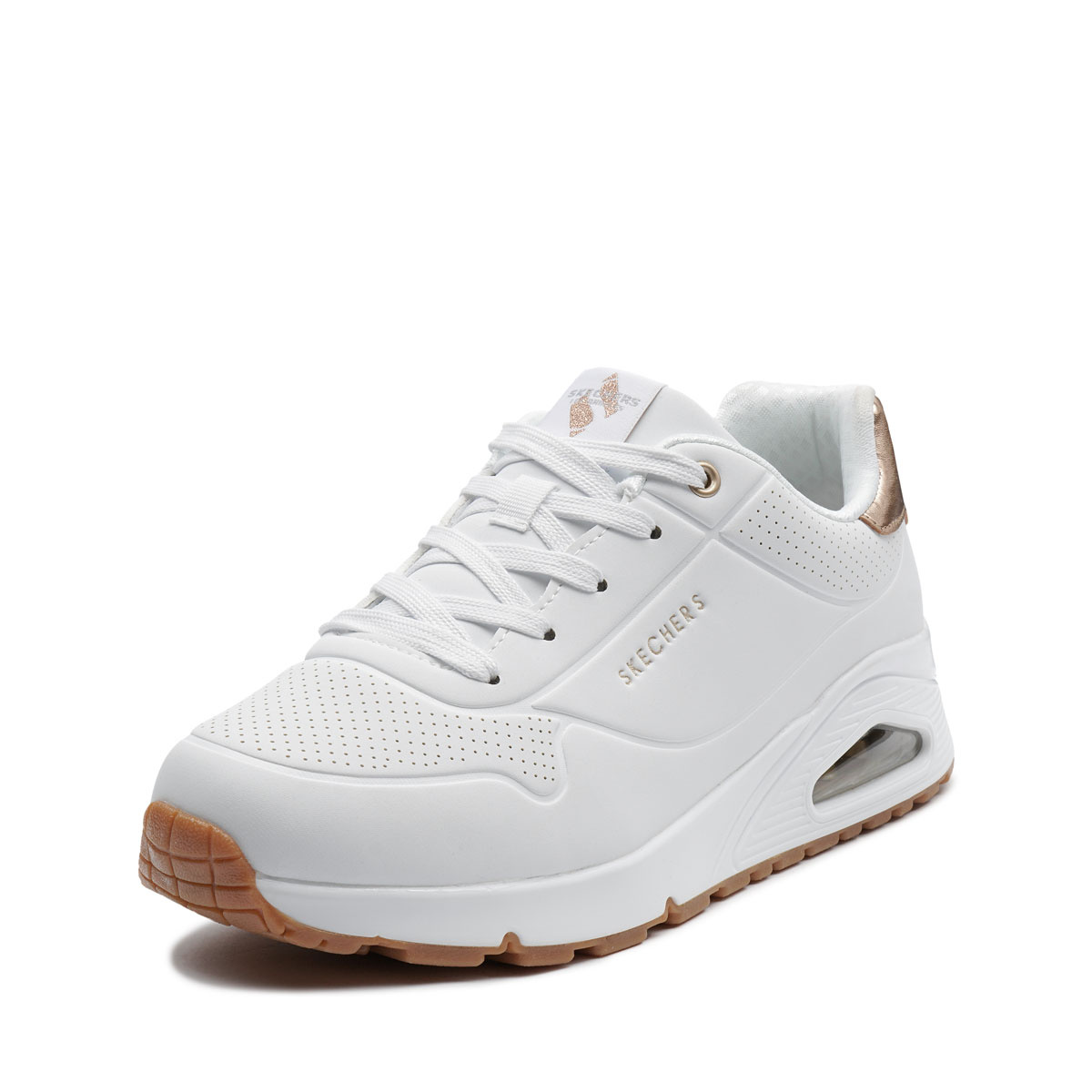 Skechers Uno-Gen1-Shimmer Away  Дамски маратонки 310545L-WHT