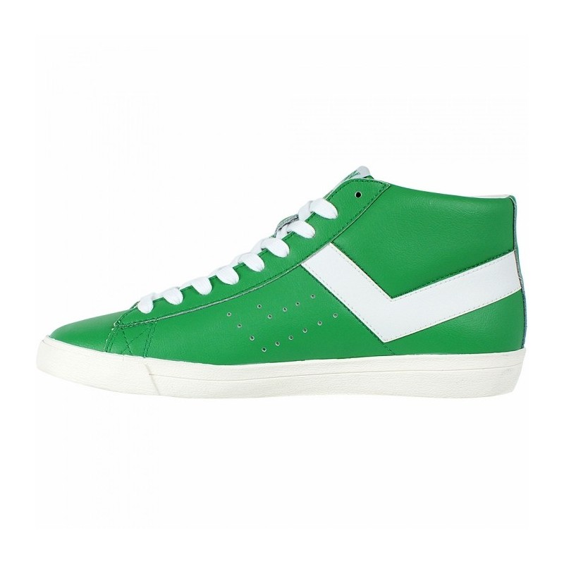 Pony Topstar Leather Hi green  10112-CRE-11