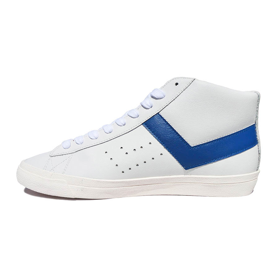Pony Topstar Leather Hi white  10112-CRE-12