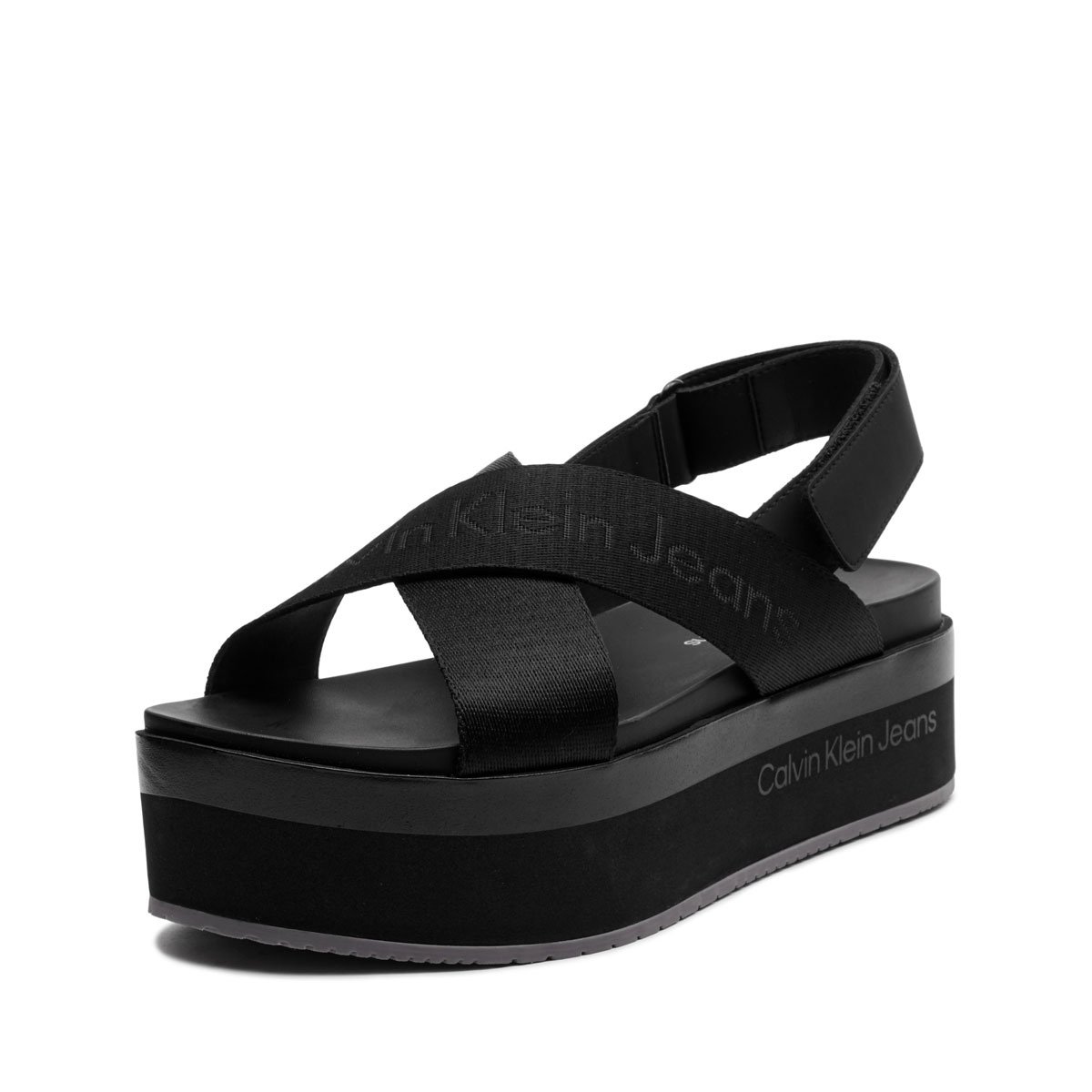 Calvin Klein Flatform Sandal Sling IN MR Дамски сандали YW0YW013620GT