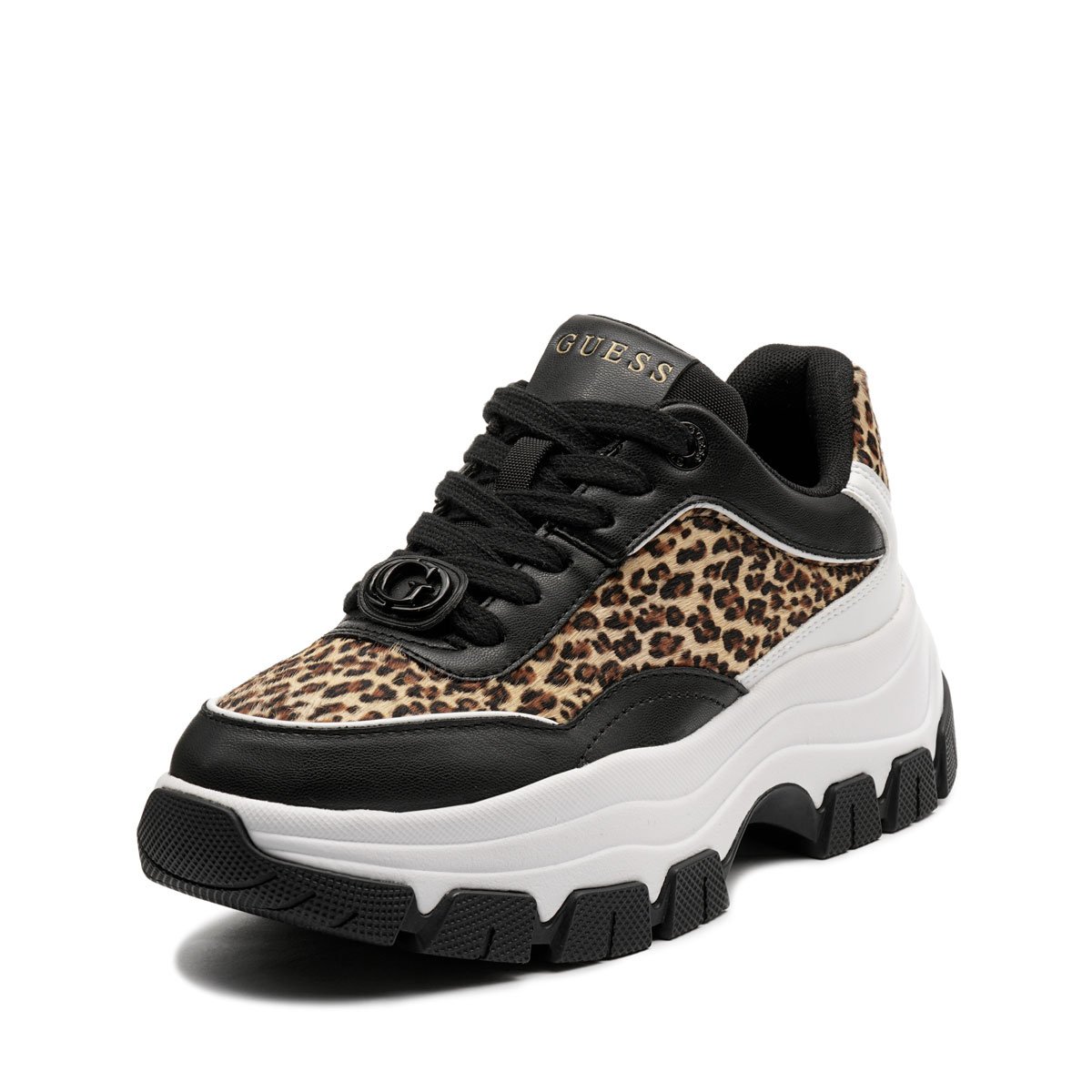 Guess Berrett  Дамски спортни обувки FLTBERPEL12-LEOPA