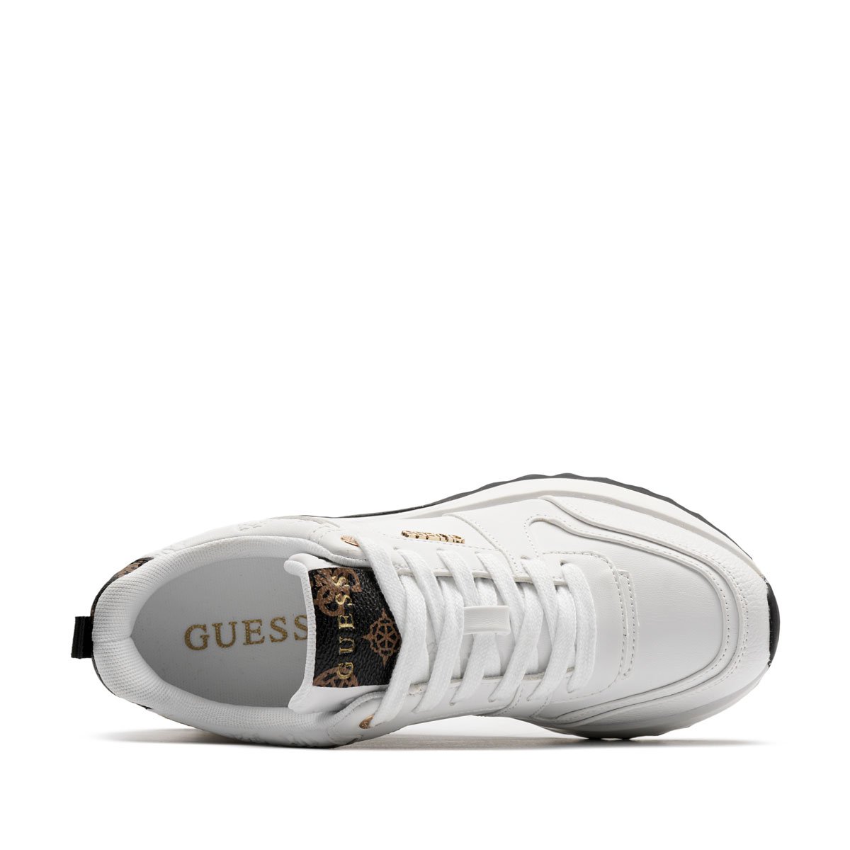 Guess Kaddy Дамски спортни обувки FL8DDYELE12-WHITE