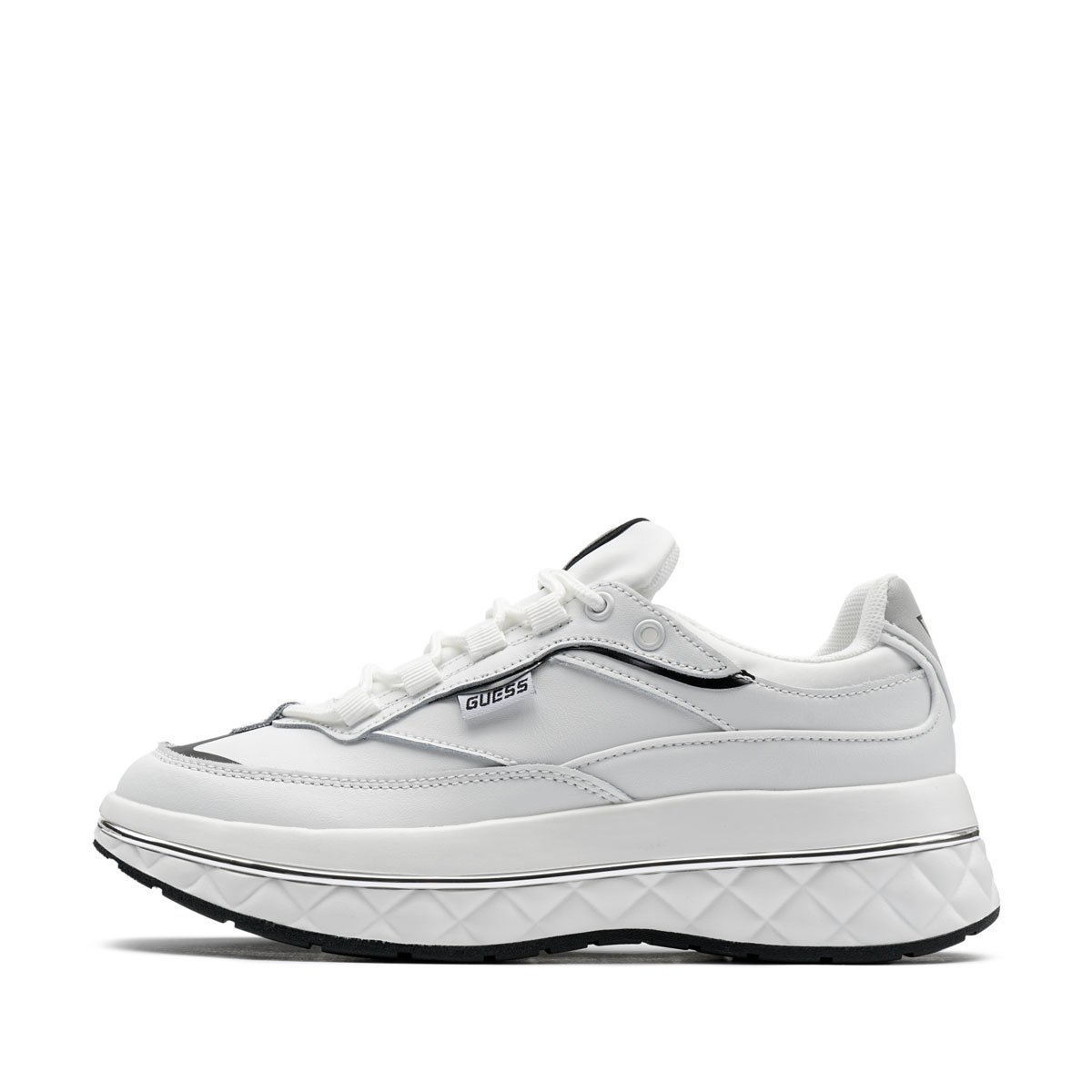 Guess Kyrki Дамски спортни обувки FLTKYRLEA12-WHITE