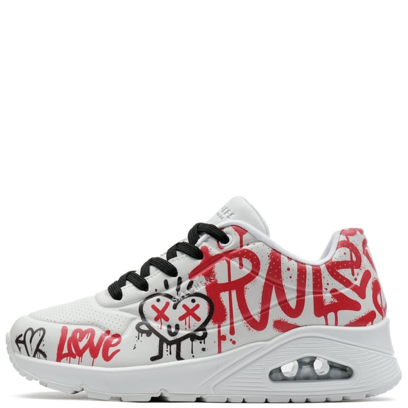 Skechers Uno-Graffiti Love Дамски маратонки 177082-WRBK